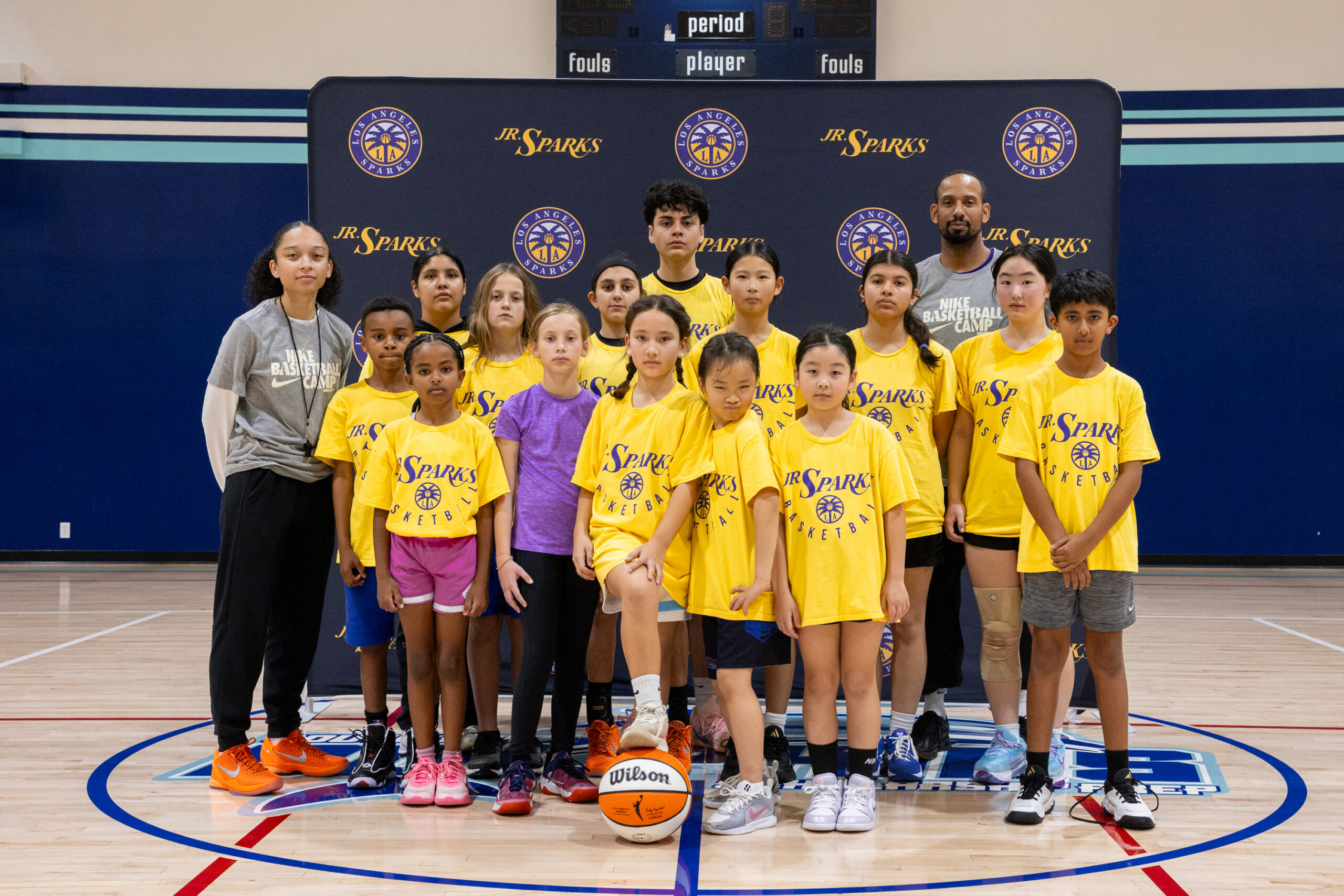 JR Sparks Nike Basketball Clinic